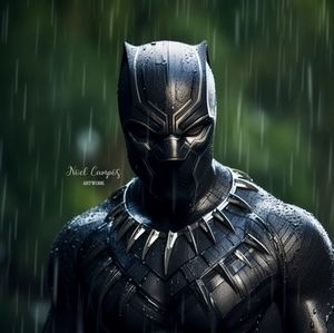 Black Panther Art by Noel Campos